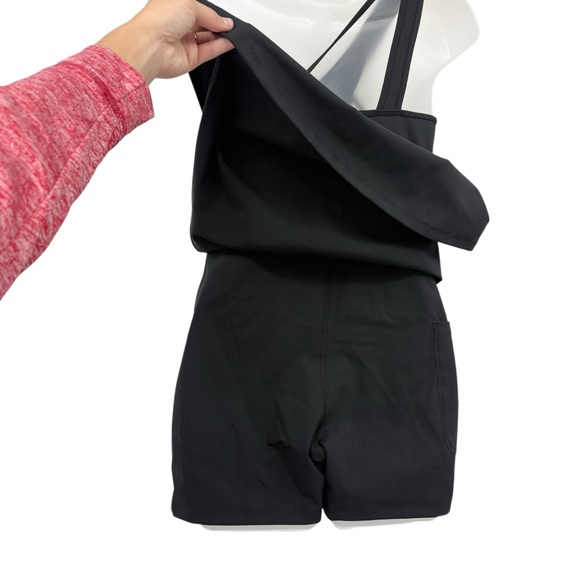 Spiritual Gangster Kaci Asymmetric Strap Active Dress Black Size Medium NWT - Picture 11 of 14